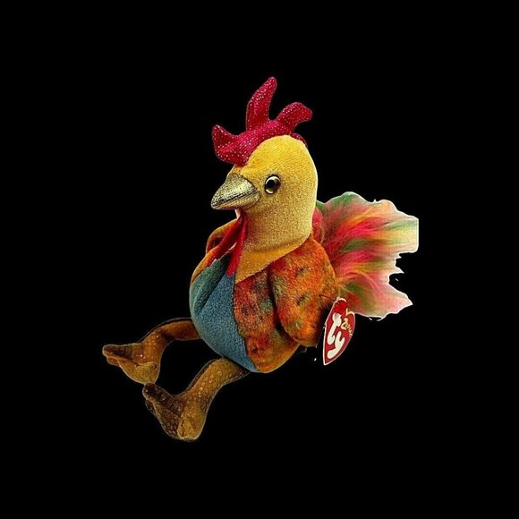 Ty Beanie Baby Chinese Zodiac Series Rooster Pristine with Tags - Picture 4 of 8